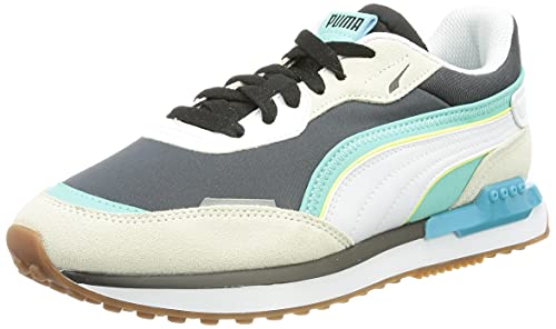 PUMA City Rider, Zapatillas deportivas, para Unisex adulto, Multicolor (Vaporous Gray-Ebony), 42 EU