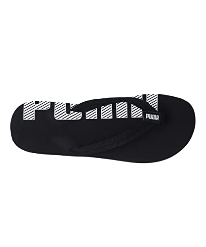 PUMA Epic Flip v2, Zapatos de Playa y Piscina, para Unisex adulto, Negro (black-white), 44.5 EU