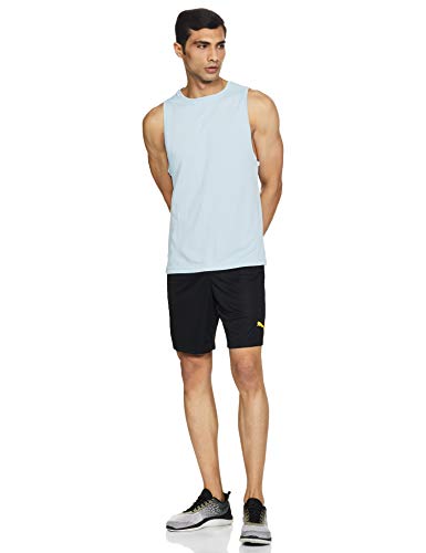 PUMA Ftblnxt Entr Pantalones Cortos de Entrenamiento, Hombre, Negro Black-Ultra Yellow, M