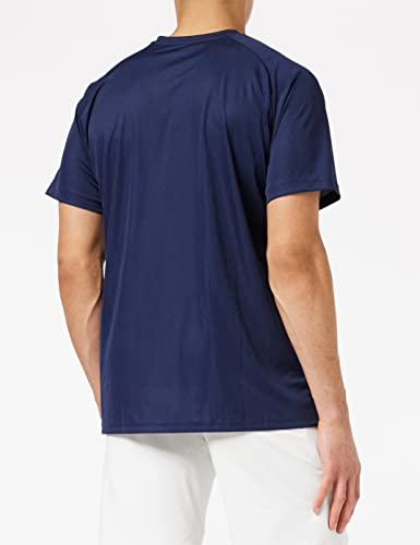 Puma Liga Cr H Camiseta de Manga Corta, Hombre, Azul (Peacoat-Puma White), 48/50 (M)