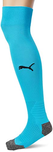 Puma Liga Socks Calcetines, Unisex adulto, Azul (Aquarius/Puma Black), 39-42 (Talla de fabricante: 3)