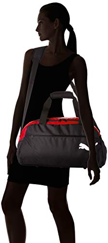 PUMA teamFINAL 21 Teambag S Bolsa Deporte, Unisex-Adult, Red Black, OSFA