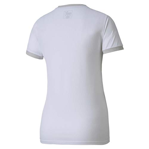 PUMA Teamgoal 23 Jersey W Camiseta, Mujer, White-Gray Violet, L