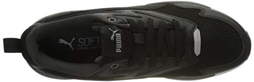 PUMA X-Ray Lite, Zapatillas Bajas Unisex-Adulto, Negro (Black/Black/Dark Shadow/Silver), 43 EU