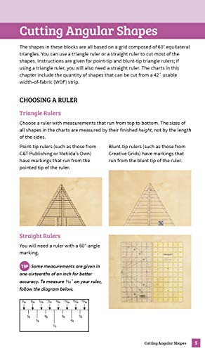 Quick & Easy Triangle Block Tool: Make 100 Triangle, Diamond & Hexagon Blocks in 4 Sizes with Project Ideas