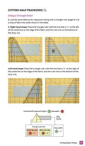 Quick & Easy Triangle Block Tool: Make 100 Triangle, Diamond & Hexagon Blocks in 4 Sizes with Project Ideas