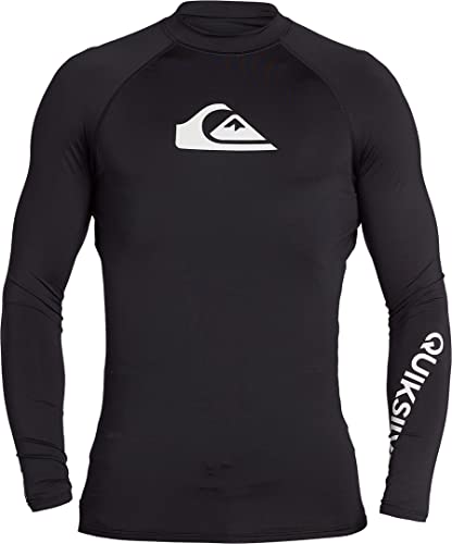 Quiksilver - All Time Licra de Manga Larga con Protección Solar UPF 50 para Adulto