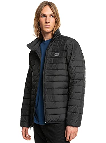 Quiksilver - Chaqueta Acolchada - Hombre - L - Negro