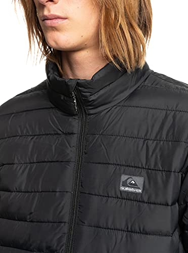 Quiksilver - Chaqueta Acolchada - Hombre - L - Negro