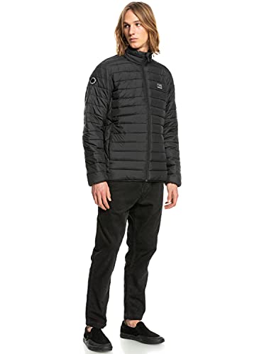 Quiksilver - Chaqueta Acolchada - Hombre - L - Negro