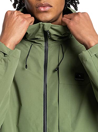 Quiksilver - Chaqueta parka - Hombre - M - Verde