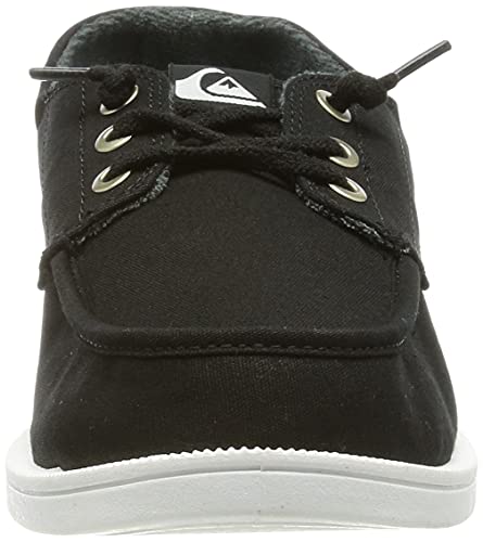 Quiksilver Harbor Dredged, Zapatillas Hombre, Schwarz, 43 EU