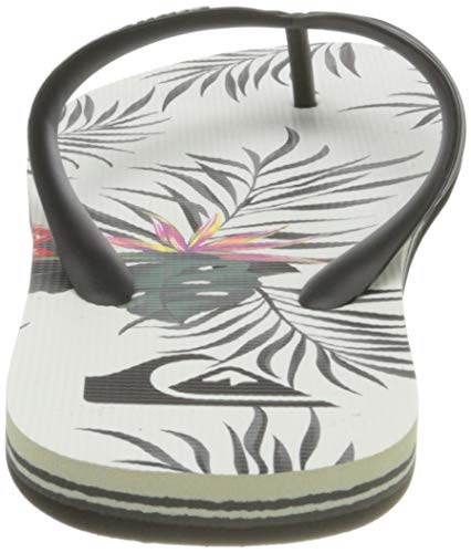 Quiksilver Molokai Everyday Paradise, Chanclas Hombre, Color Negro, Blanco y Negro, 42 EU