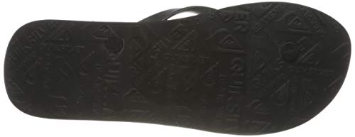 Quiksilver Molokai Everyday Paradise, Chanclas Hombre, Color Negro, Blanco y Negro, 42 EU