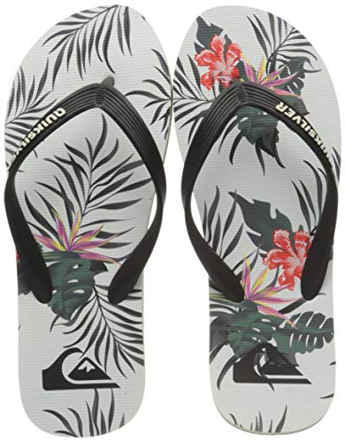 Quiksilver Molokai Everyday Paradise, Chanclas Hombre, Color Negro, Blanco y Negro, 42 EU