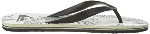 Quiksilver Molokai Everyday Paradise, Chanclas Hombre, Color Negro, Blanco y Negro, 42 EU