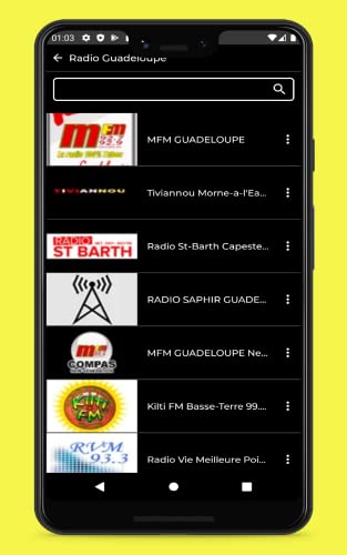 Radio Guadeloupe - Guadeloupe Radio FM & AM Online to Listen to for Free on Smartphone and Tablet