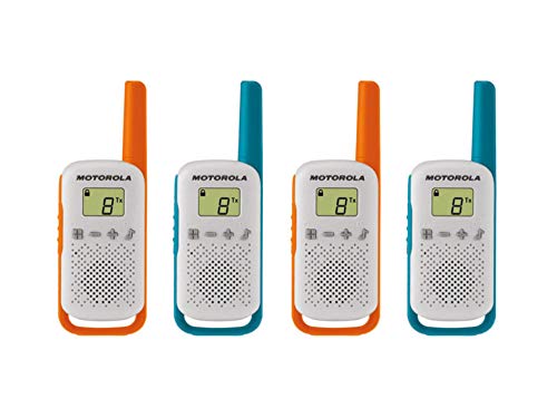 Radio PMR portátil Motorola TALKABOUT T42 QUAD PACK conjunto con 4 piezas