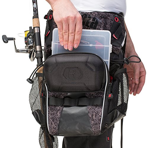 Rapala Urban Paquete de Cadera, Unisex-Adult, Digi-Camo/Negro, Talla única