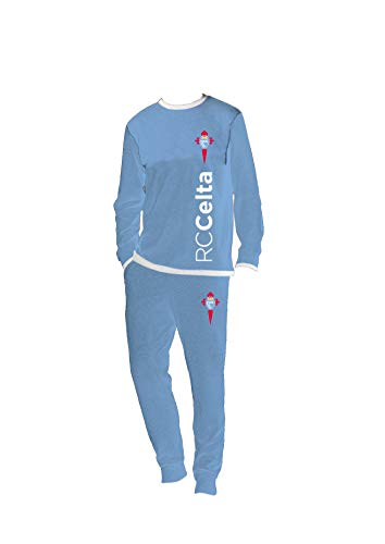 R.C. Celta de Vigo Pijama Infantil T12 RC Celta de Vigo Conjuntos Azul Celeste, años (Tamaño del Fabricante: 12) para Niños