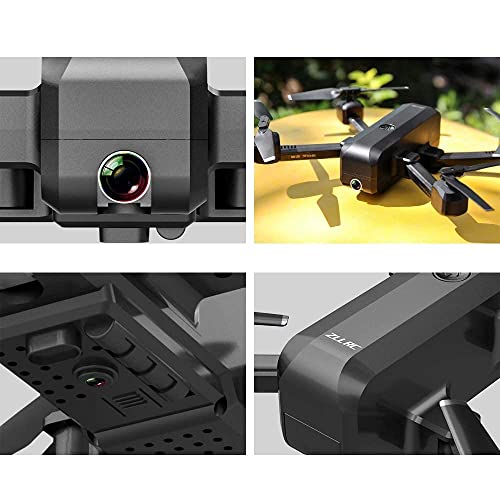 RC Quadcopter, Sg706 RC Drone con cámara Dual 1080P Posicionamiento de Flujo óptico Imagen de Seguimiento Aplicación Control de Gestos Drone Plegable Quadcopter para Adultos 2 Caja de almace