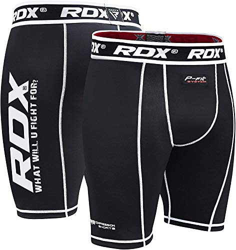 RDX Neopreno Pantalones Compresión Cortos Termicos Calzoncillos Capa Base Corta Boxer