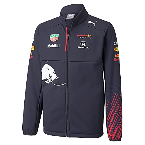 Red Bull Racing Official Teamline Chaqueta Softshell, Niños Tamano 104 - Original Merchandise