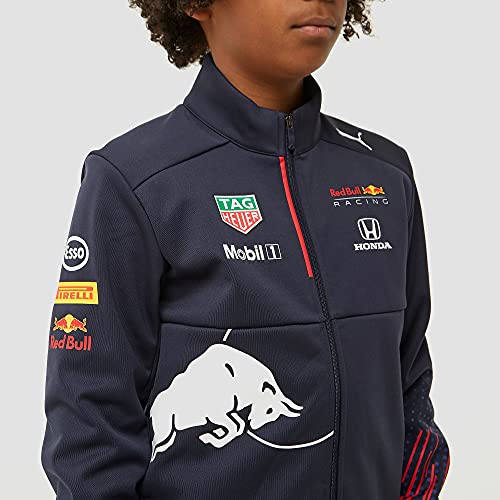 Red Bull Racing Official Teamline Chaqueta Softshell, Niños Tamano 104 - Original Merchandise