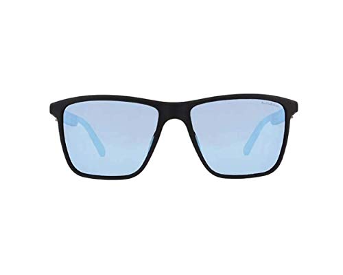 Red Bull SPECT Blade - Gafas de sol, color negro mate y azul espejo (BLADE-002P)