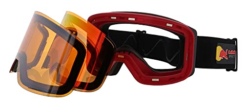 Red Bull Spect Magatron Slick - Gafas deportivas para adultos, color rojo