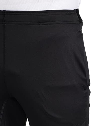 Reebok Wor Comm Knit Short Pantalón Corto, Hombre, Negro, XL