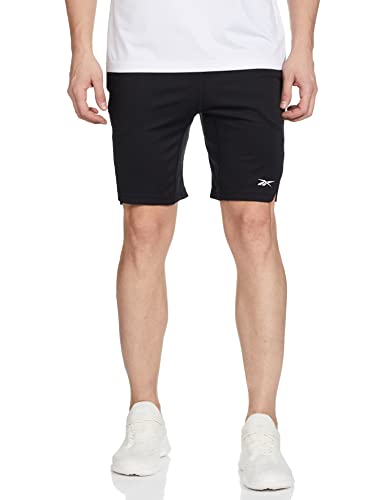 Reebok Wor Comm Knit Short Pantalón Corto, Hombre, Negro, XL