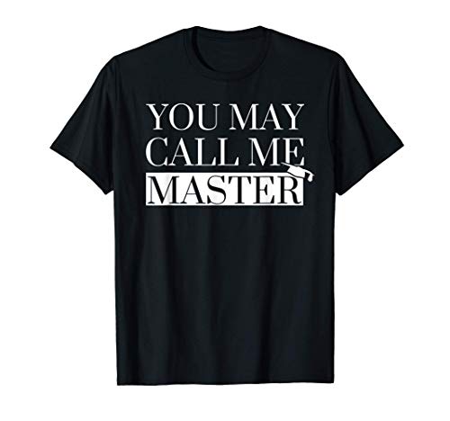 Regalos de graduación de maestría - Funny Call me Master MS Camiseta