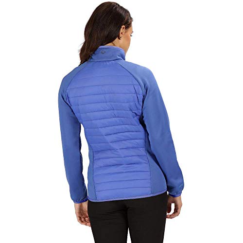 Regatta Bestla - Chaqueta impermeable ligera y aislante para mujer, Mujer, Chaqueta, RWN135, Azul (pastel de arándanos/pastel de arándanos), 38