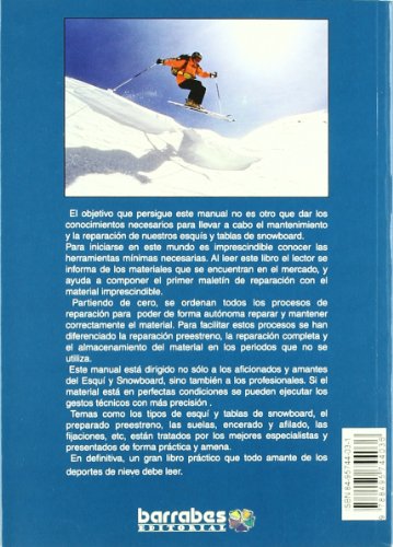 Reparacion y mantenimiento de esquis y snowboard