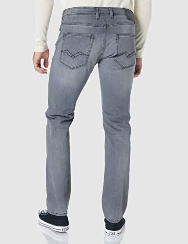 REPLAY Grover Bio Cotton Jeans, Gris (0961 Medium Grey), 32W / 32L para Hombre