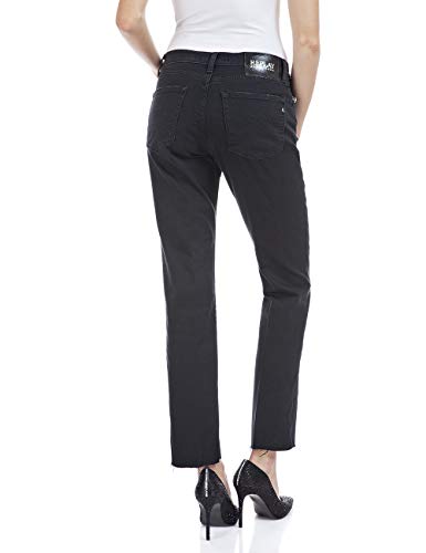 REPLAY JULYE Jeans, Negro (098 Black), 30W / 32L para Mujer