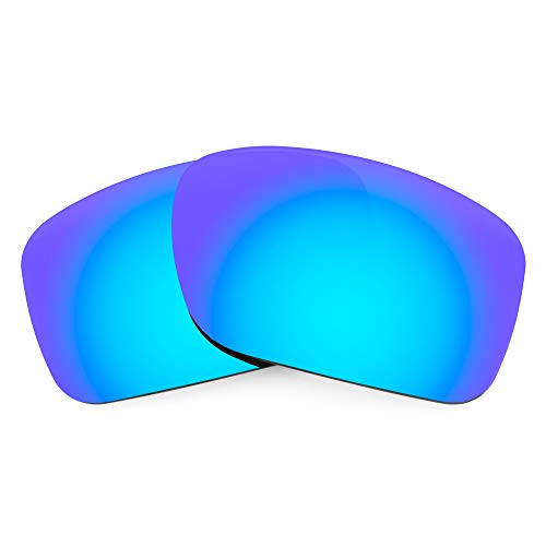 Revant Lentes de Repuesto Compatibles con Gafas de Sol Oakley Turbine, Polarizados, Azul Hielo MirrorShield