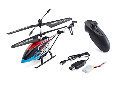 Revell Control 23834 RC helicóptero Motion Heli Red Kite, brigamo 068 – Helicopter, Rojo/Azul, Longitud: Aprox. 25 cm