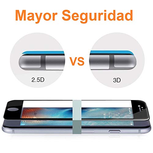 REY Protector de Pantalla Curvo para Vivo Y11s - Vivo Y20s, Negro, Cristal Vidrio Templado Premium, 3D / 4D / 5D, Anti Roturas