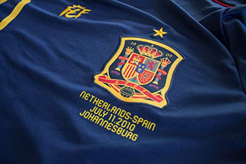 RFEF - Camiseta oficial conmemorativa final Mundial Sudáfrica 2010, talla S