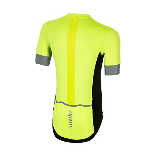 RH+ Lapse Maillot SS18 Amarillo Fluor-Negro - S