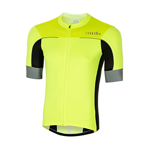 RH+ Lapse Maillot SS18 Amarillo Fluor-Negro - S