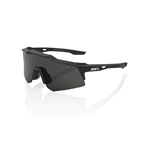 Ride100percent SPEEDCRAFT XS-Soft Tact Black-Smoke Lens, Adultos Unisex, Negro, ESTANDAR