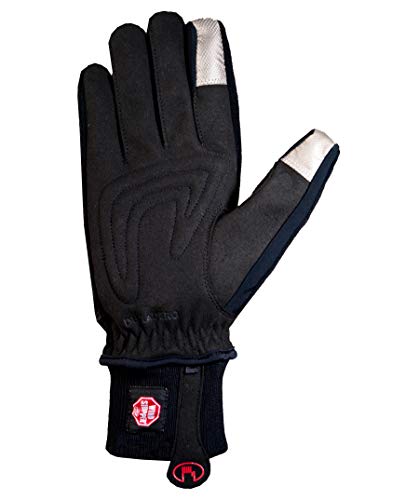 Roeckl Rebollin 200 - Guantes de ciclismo para hombre, color negro