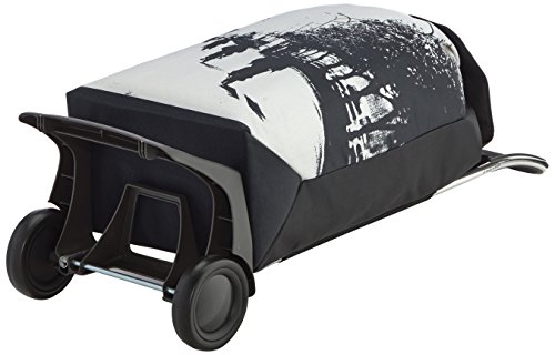 Rolser JET016 Joy Jet City - Carro de la Compra (35 x 39 x 100 cm, 45 l), Color Blanco y Negro
