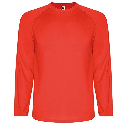 ROLY Camiseta Montecarlo 0415 Hombre Manga Larga Rojo 60 L