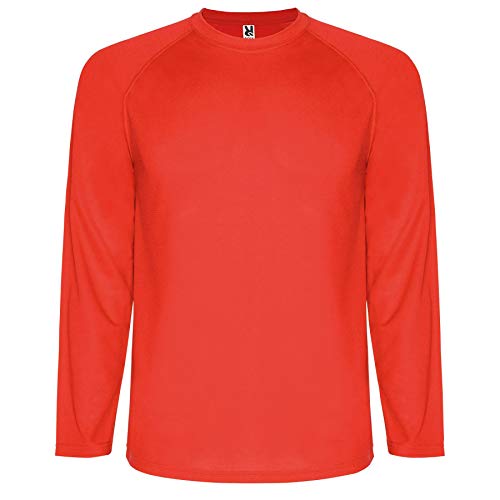 ROLY Camiseta Montecarlo 0415 Hombre Manga Larga Rojo 60 L