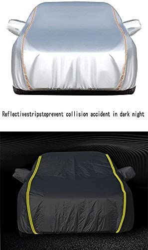 Ronglibai Funda Coche Exterior Compatible con Opel Combo/Cascada/Corsa/Adam/Karl/Speedster/Zafira Life Funda Coche Exterior Impermeable Transpirable Cubierta Para Auto Duradero Oxford(Color:D,Size:Cas