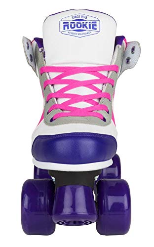 Rookie Deluxe Patines, Mujer, Blanco/Rosa (Pink/Grey/Purple), 35,5